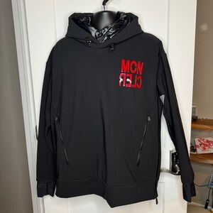 NWOT Moncler Pullover Nylon Hoodie Sweater